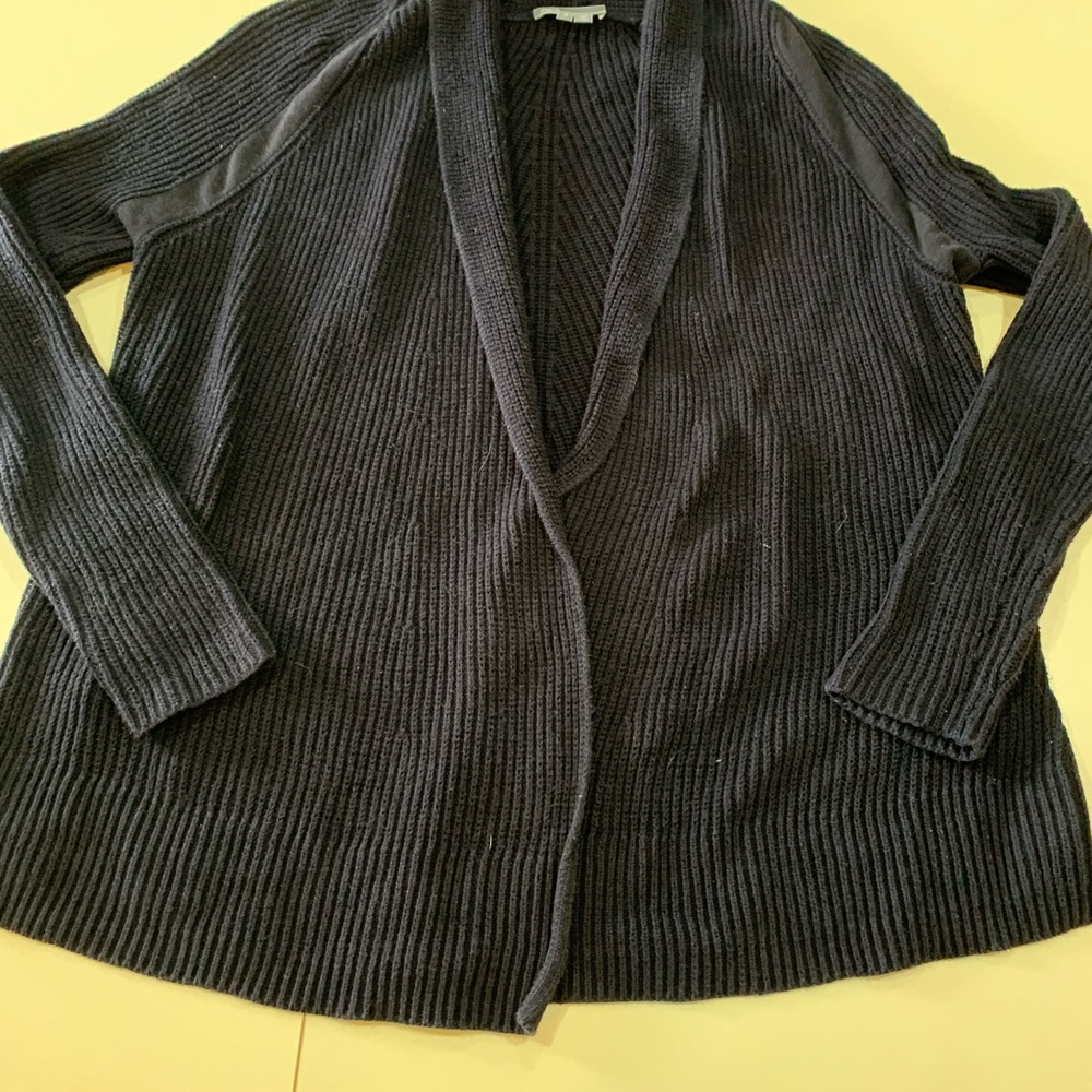 Vince Open Front Knit Wool Blend Open Front Cardi… - image 7